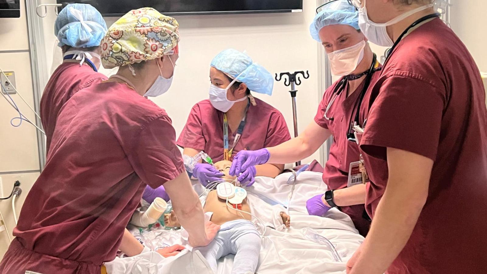 Peds Anesthesia Fellow Simulation